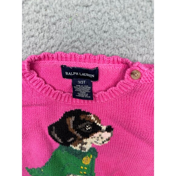 RARE Ralph Lauren Beagle Black watch Christmas size 3 T pre owned - Picture 5 of 6